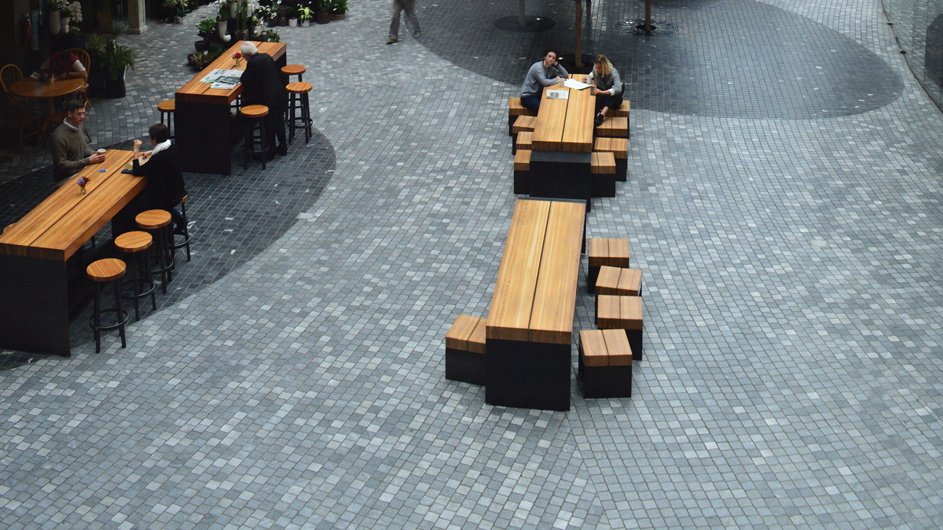 Urban Landscaping Marble Pavers